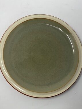 Denby Fire Sage (retired) Stoneware Dinner Plate (8 available $35 EACH)